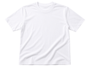 polo jersey cuello redondo color blanco