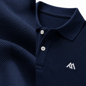 Tela piqué utilizada para polos corporativos personalizados.