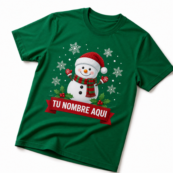 Polo Navideño con Nombre polo navideño con nombre PERSONALIZADO