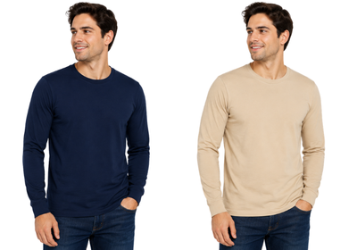 polos cuello redondo