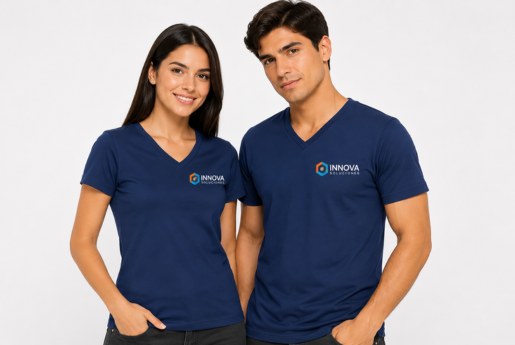 polos cuello v corporativo
