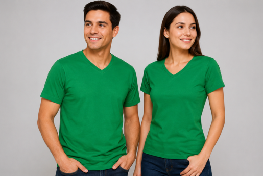 polos cuello v empresarial