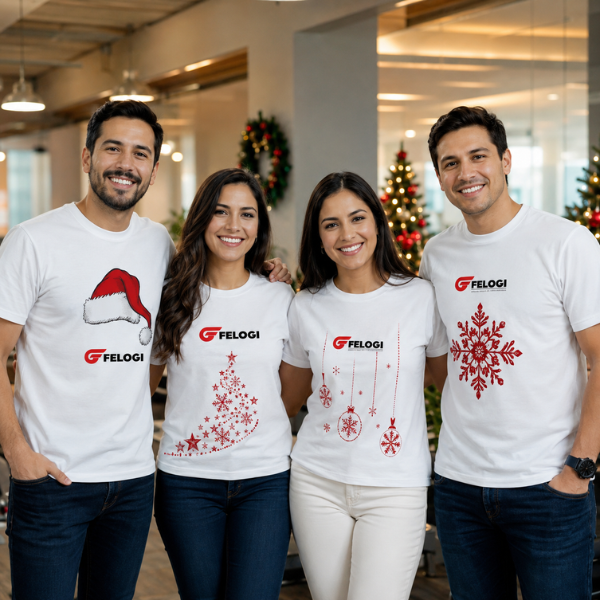 Polo Navideño para Empresas polos navideños para empresas en gamarra